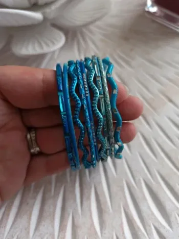 Lots de 9 bracelets