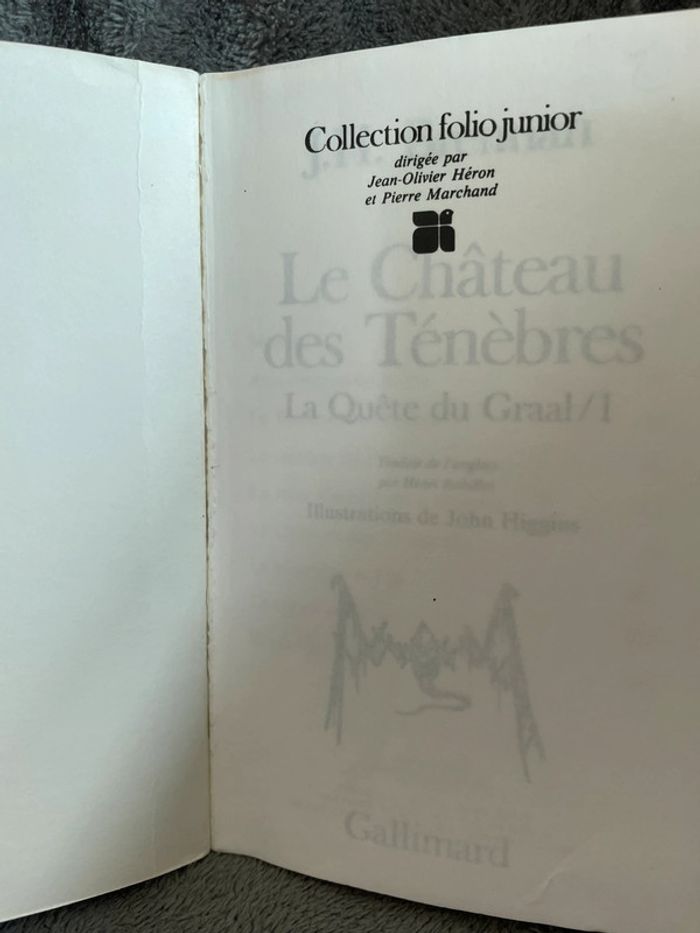 Livre dont vous êtes le héros le château des ténèbres - photo numéro 7