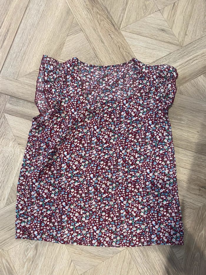 Blouse fleurie