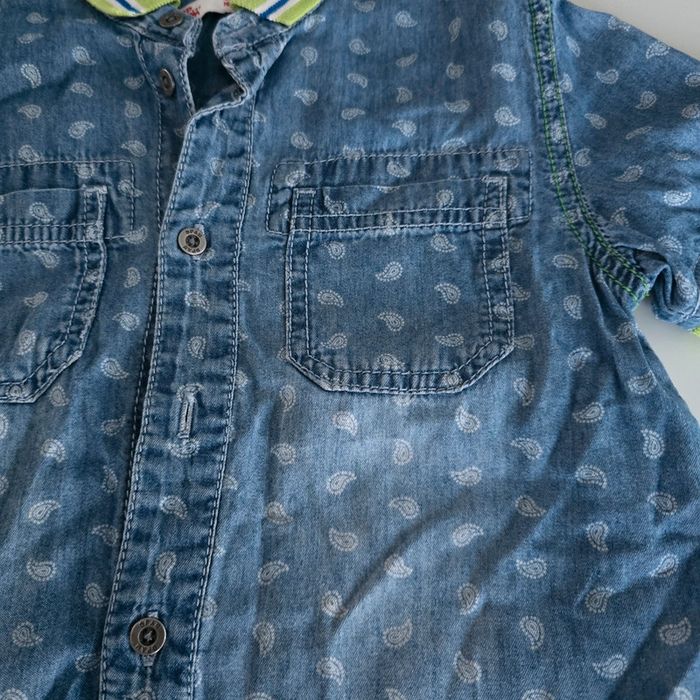 Chemise manches courtes - DPAM - 4 ans - photo numéro 2