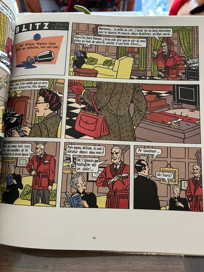 Bande dessinée - Blitz floc’h rivière - 1984 - photo numéro 7