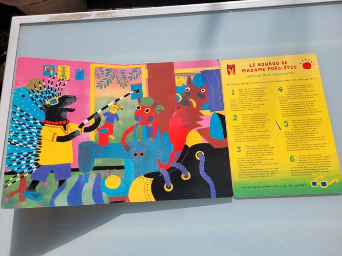 Livre grand format Le Boubou de Madame Porc-Épic - photo numéro 6