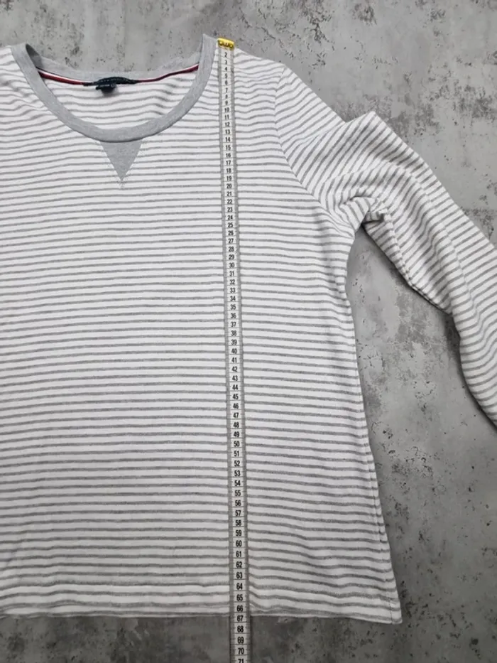Sweat rayé Tommy Hilfiger – Taille XL/42 Femmes - photo numéro 8