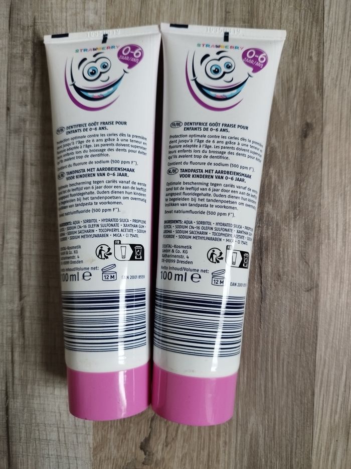 Dentifrices 0/6 ans - photo numéro 2