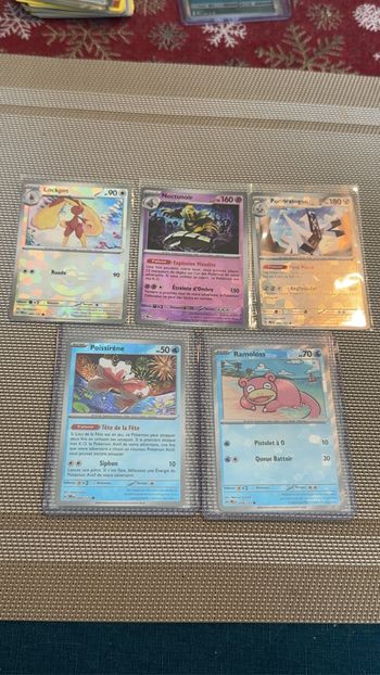 Lot carte pokémon évolution prismatique reverse poke ball