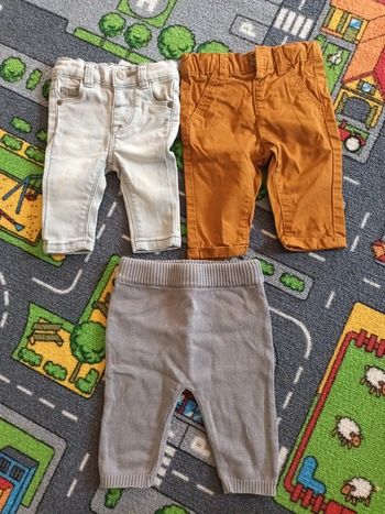 Lot pantalons 3 mois