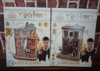 Lot de 2 puzzles 3D Harry Potter 