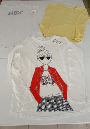 3 t shirts en 14 ans