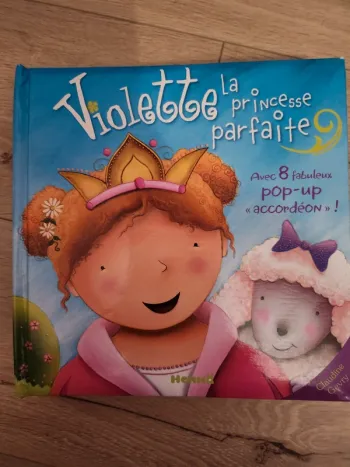 Livre pop up Violette