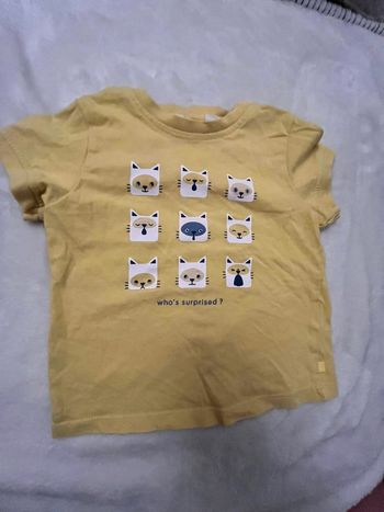 Tee shirt okaidi 6 mois