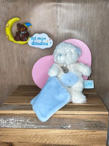 NAT268 doudou ours 🐻 babynat