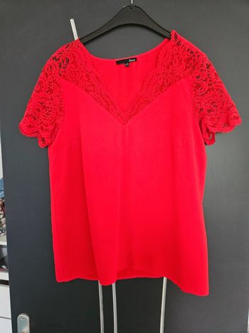 Blouse rouge