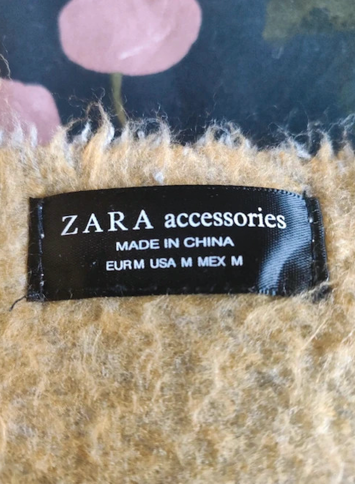 Zara écharpe oversize chaude - photo numéro 3