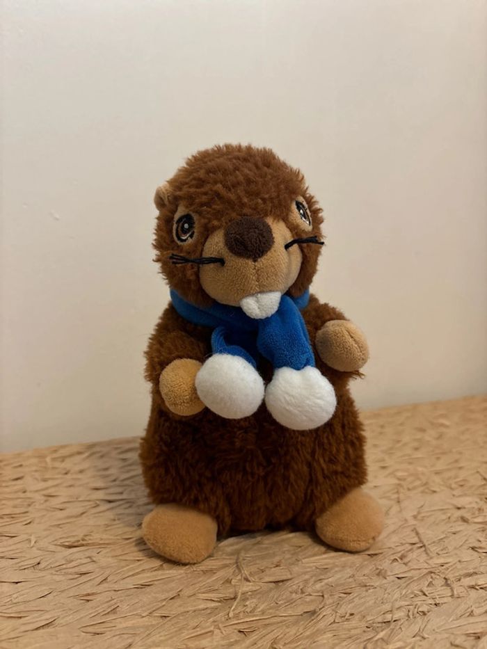 Peluche marmotte