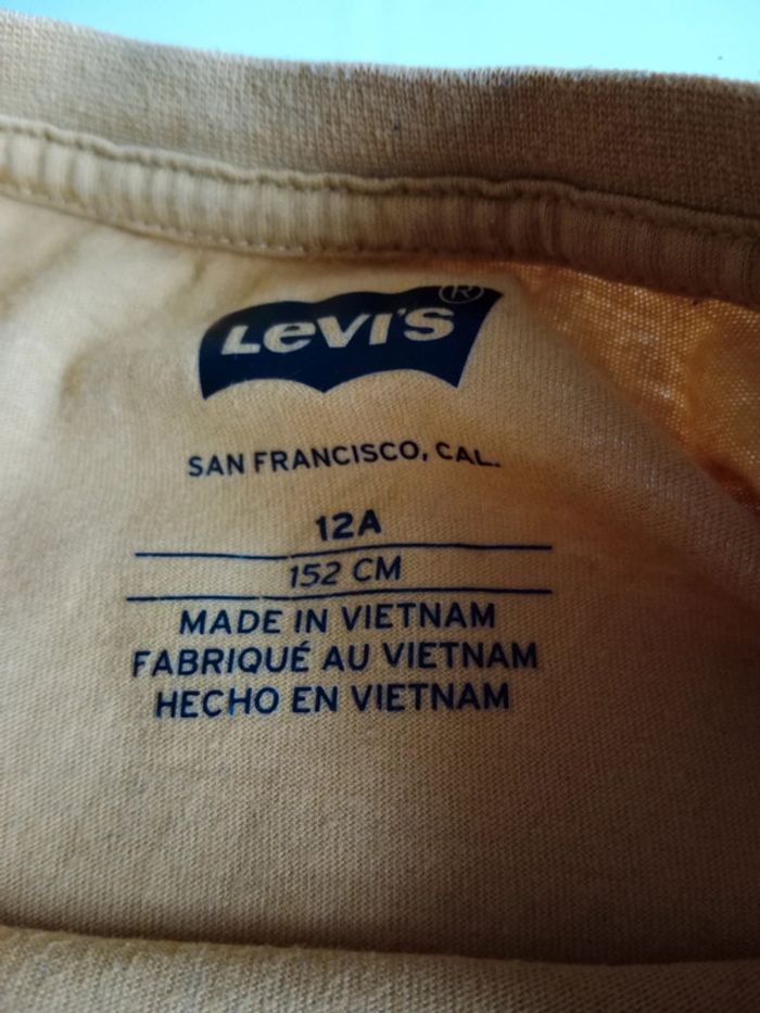 Tee shirt LEVI'S taille 12 ans - photo numéro 4