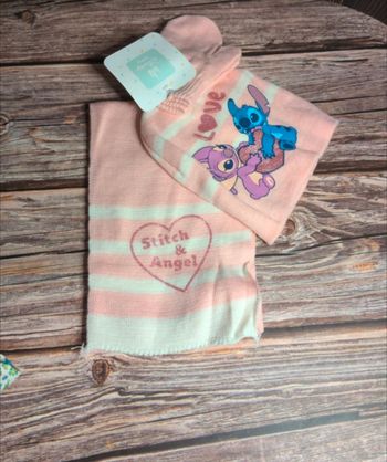 Ensemble gant bonnet écharpe stitch 48