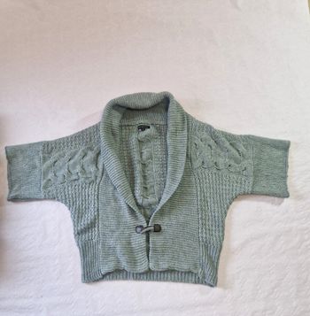 Gilet manches mi longues  , en maille  , femme  , taille M