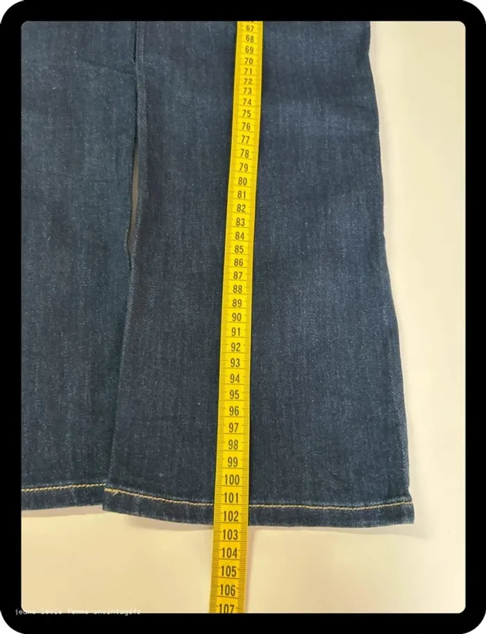 Jean Levi's Signature Femme High Rise Slim Marine | Taille W30 FR40 | BP145 - photo numéro 8