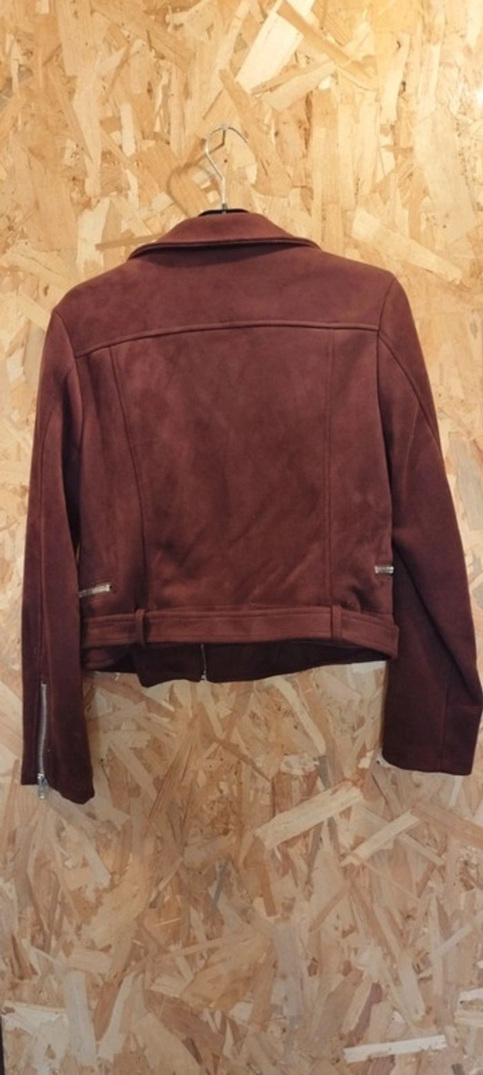 Veste bordeaux kiabi - photo numéro 2