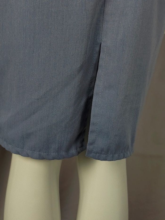 Robe bleue ceinturée – Froggy – Taille 2 - photo numéro 16