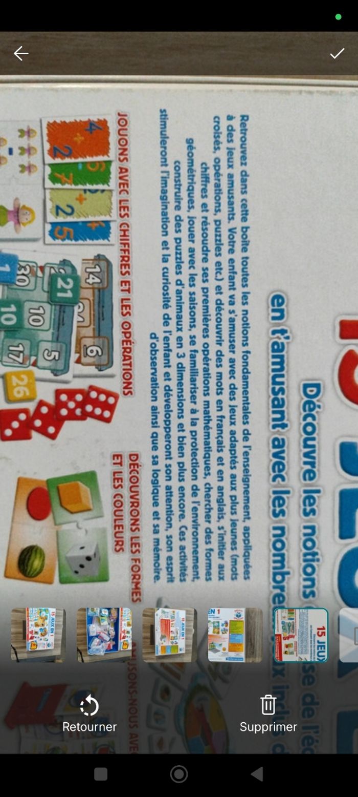 15 jeux en 1 Clementoni - photo numéro 5