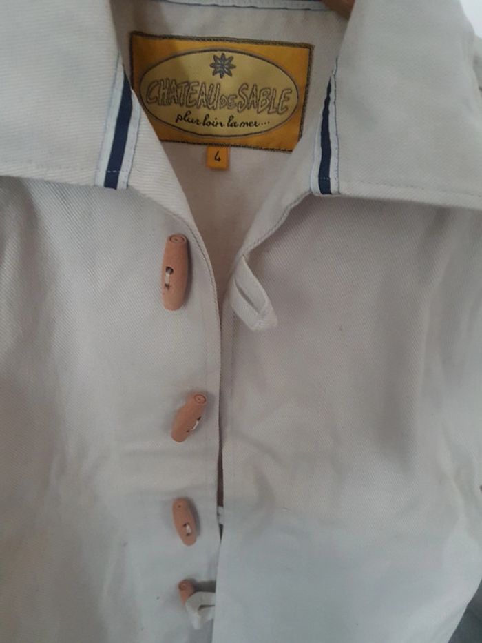 Veste coton Château de sable - photo numéro 2