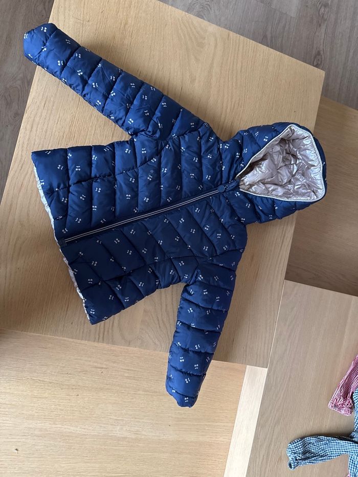 Manteau fille réversible 2/3 ans Okaidi - photo numéro 4