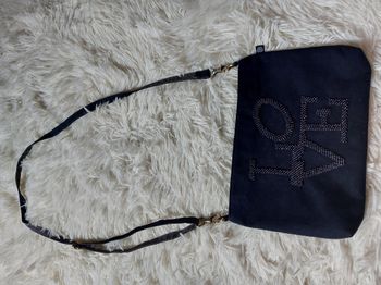 Sac pochette Love bleu marine - Neuve 
