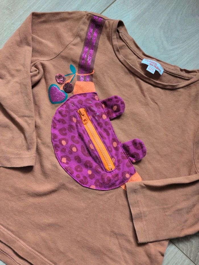Tee-shirt DPAM 4 ans 104cm - photo numéro 2