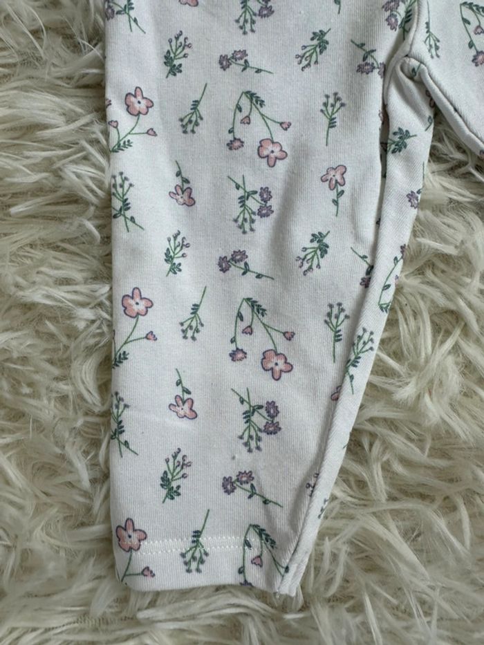 Ensemble baby rose et blanc taille 3 mois - photo numéro 2