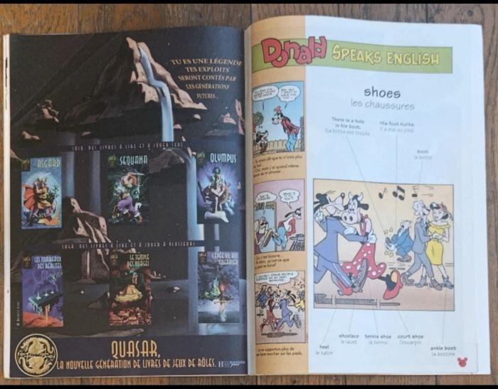 Ancien journal de mickey avec cadeau jeu de cartes 101 dalmatiens N°2337 de 1997 vintage - photo numéro 9