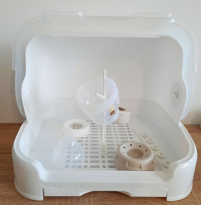 Égouttoir à biberons + biberons - photo numéro 5