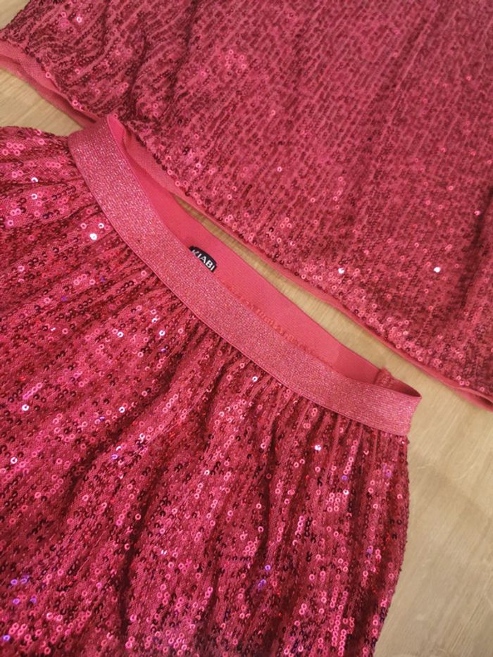 Ensemble jupe et tee-shirt 10 ans - photo numéro 2