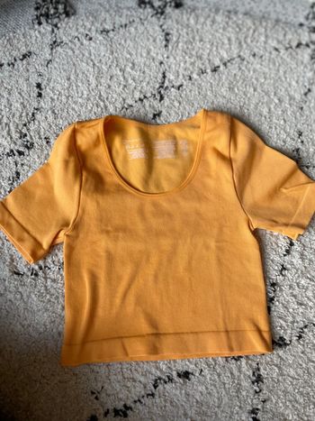 Tee-shirt ajusté orange Primark