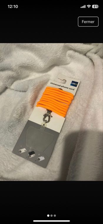 Cordon de téléphone
