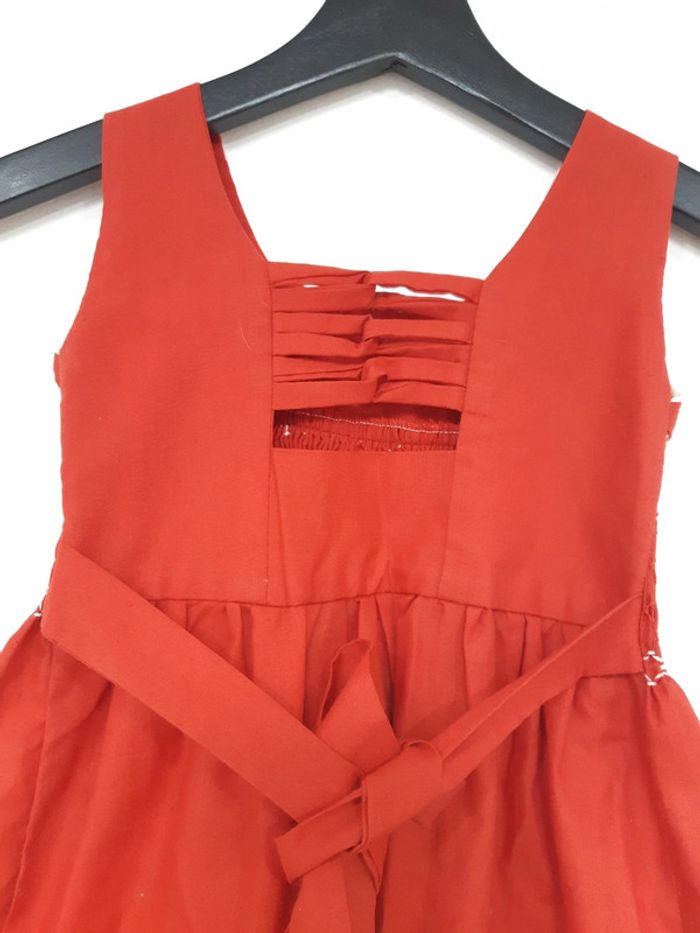 Robe rouge 4 ans - photo numéro 5