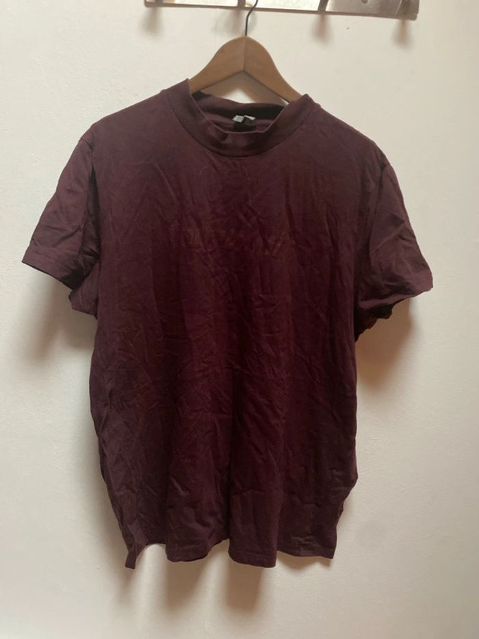 T-shirt bordeaux