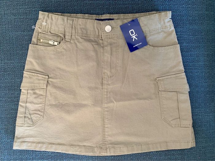 Jupe kaki okaidi - photo numéro 3