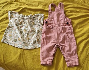 Blouse et salopette