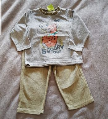 Pyjama long velour