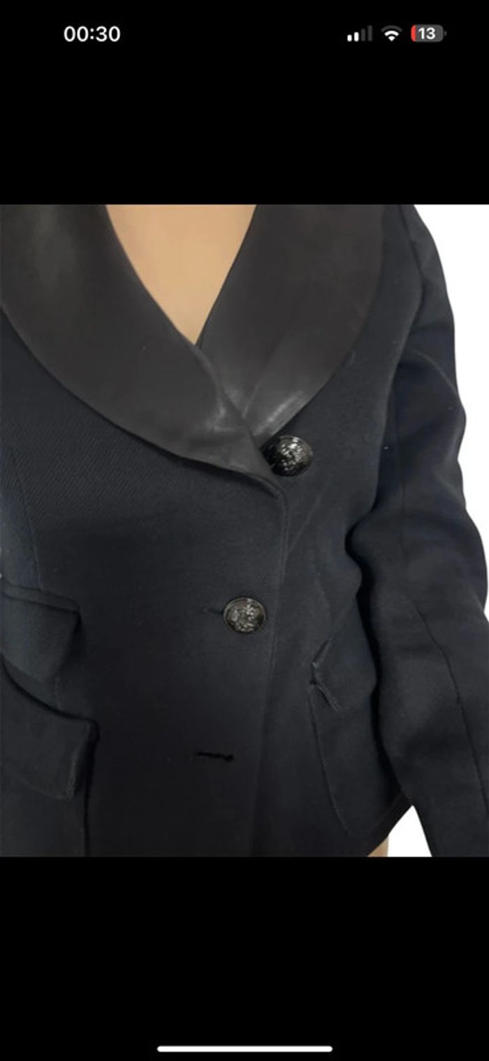Veste MAJE noire neuve taille 38 – Élégante, parfaite pour toutes occasions ! - photo numéro 3