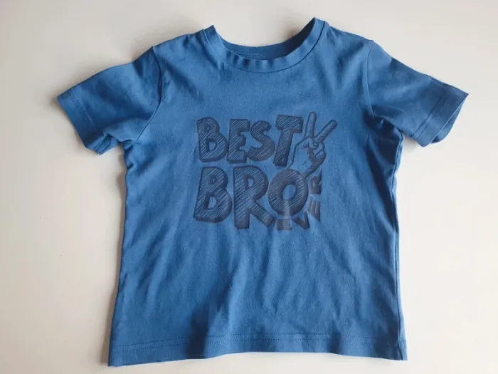 Tee-shirt bleu Vertbaudet 2 ans
