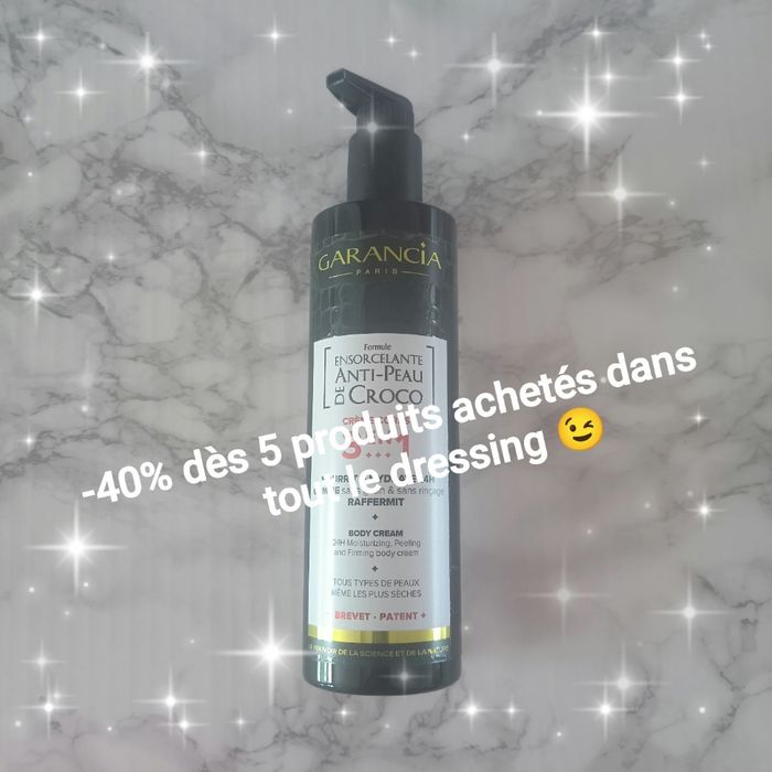 Garancia formule ensorcelante anti-peau de croco crème corps 400mL