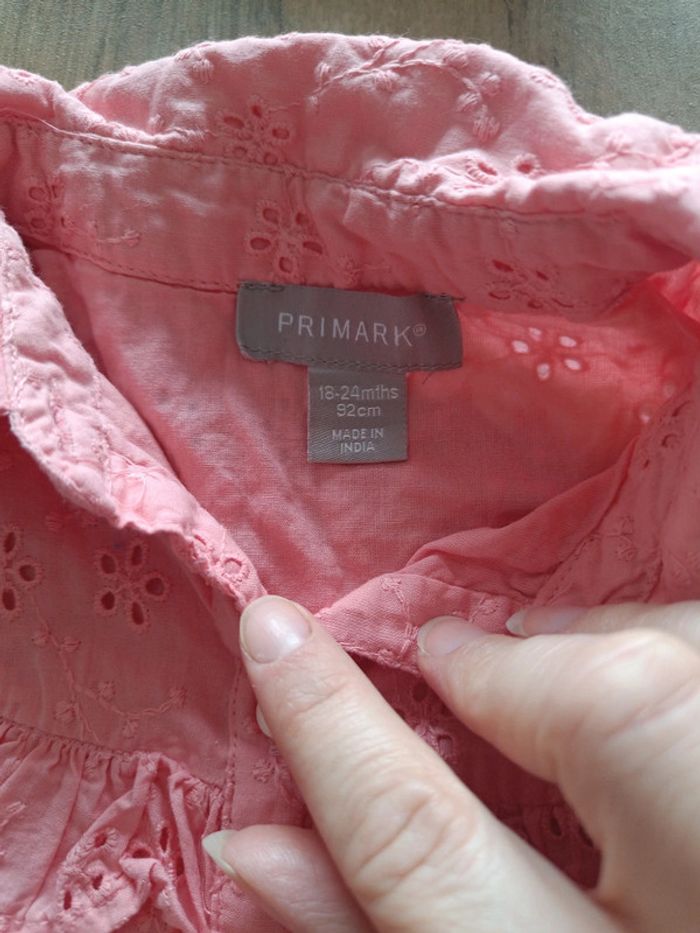Chemise rose 18-24 cm - photo numéro 2