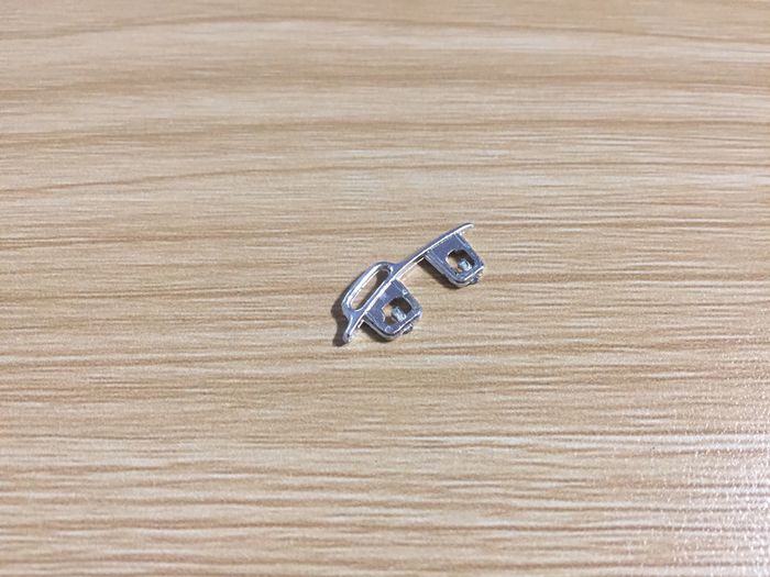 Chrome capot arrière pièce miniature Mercedes Benz 500 K 1936 Burago 1/20 1/20e 1/20eme #A46