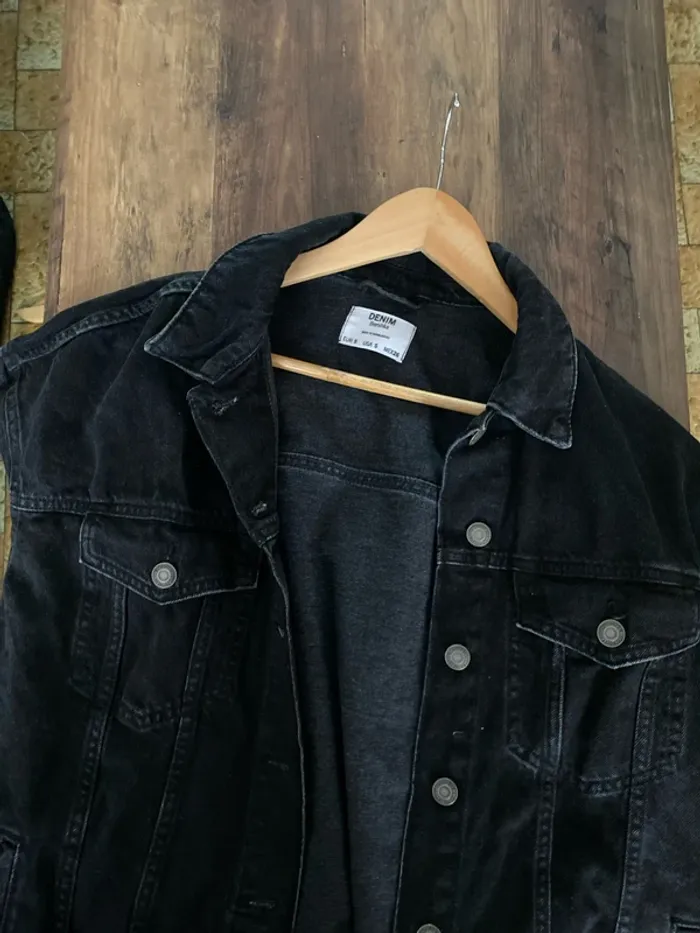 Veste jeans femme Bershka - photo numéro 3