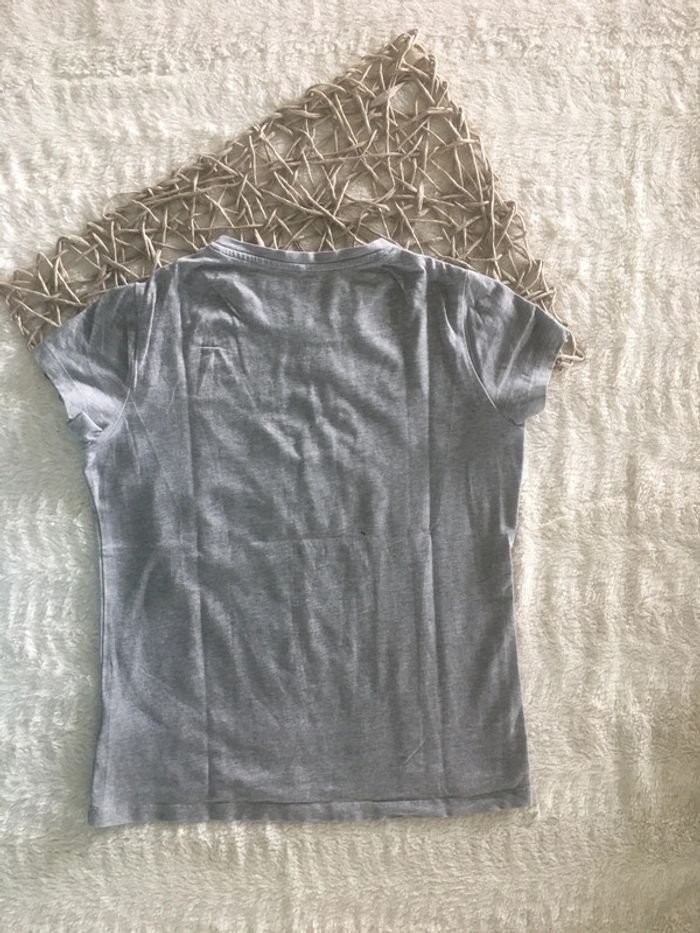 T-shirt gris 12 ans - photo numéro 3