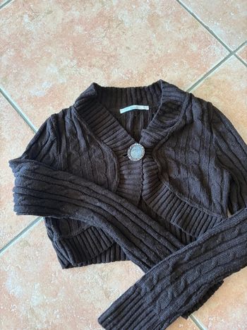 Petit pull col V