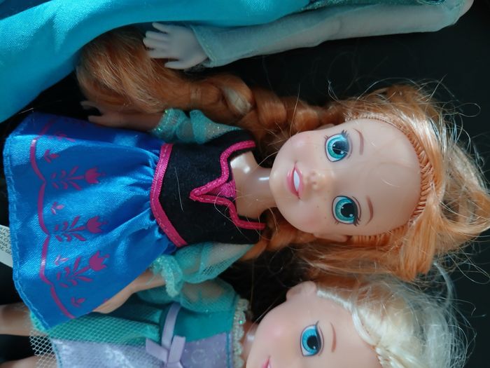 Lot poupée reine des neiges - photo numéro 4