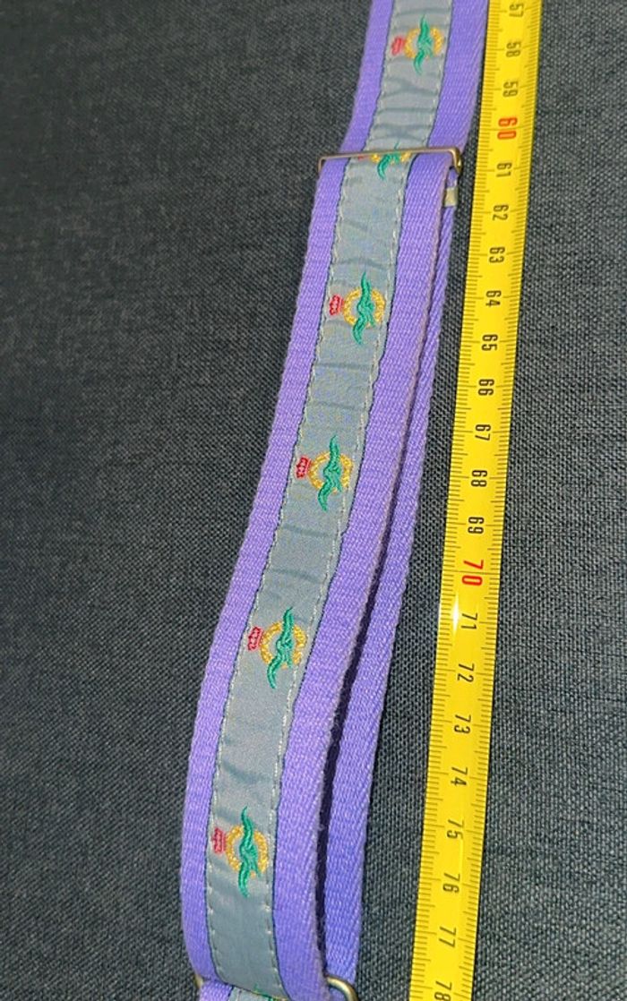Ceinture Violette à motifs Mixte 90CM - photo numéro 3